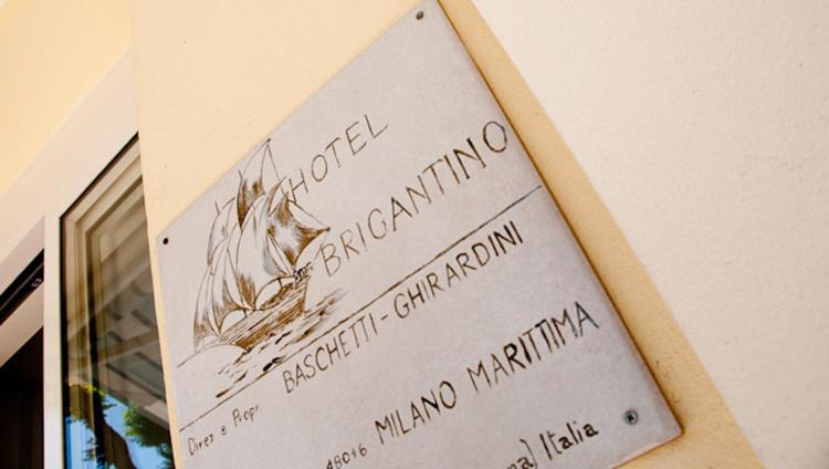 Hotel Brigantino Milano Marittima Exterior foto